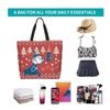 Moomin Little My Eco Tote Shoulder Large Capacity Shopping Convenience Store Multifunctional Portable Foldable Storage 50cm Wide x 40cm High x 15cm
