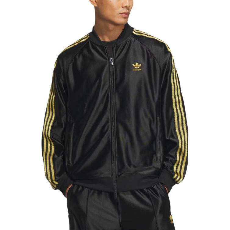 Adidas Originals SST Jacket Men's Black Gold JW1850
