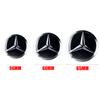 For Mercedes Benz AMG A B C E M R G S Class GLA GL CLA CES CLS SLK 4pcs 56/60/65mm Wheel Center Hub Cap Stickers Auto Accessorie