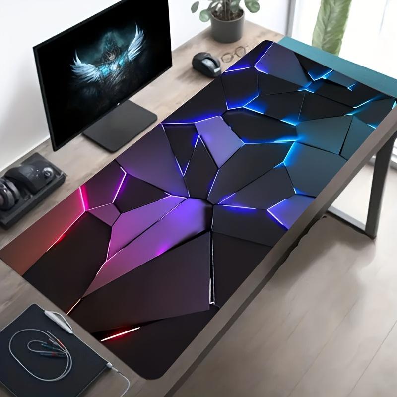 Geometric Art Large Gaming Mouse Pad mm Gamer Big Mouse Mat Computer Gaming Locking Edge MousePad Keyboard Desk Mice Pads