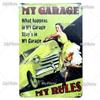 Garage Metal Sign Vintage Plaque OilGas Tin Sign Wall Decor For Man Cave Plate Crafts Art Poster Racing Car Custom