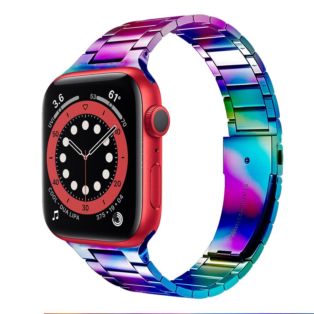 Curea din oțel inoxidabil de înaltă calitate pentru iWatch seria 7 bandă 38mm 40mm Brățară Banda metalică pentru iwatch 6 5 4 44mm 42mm