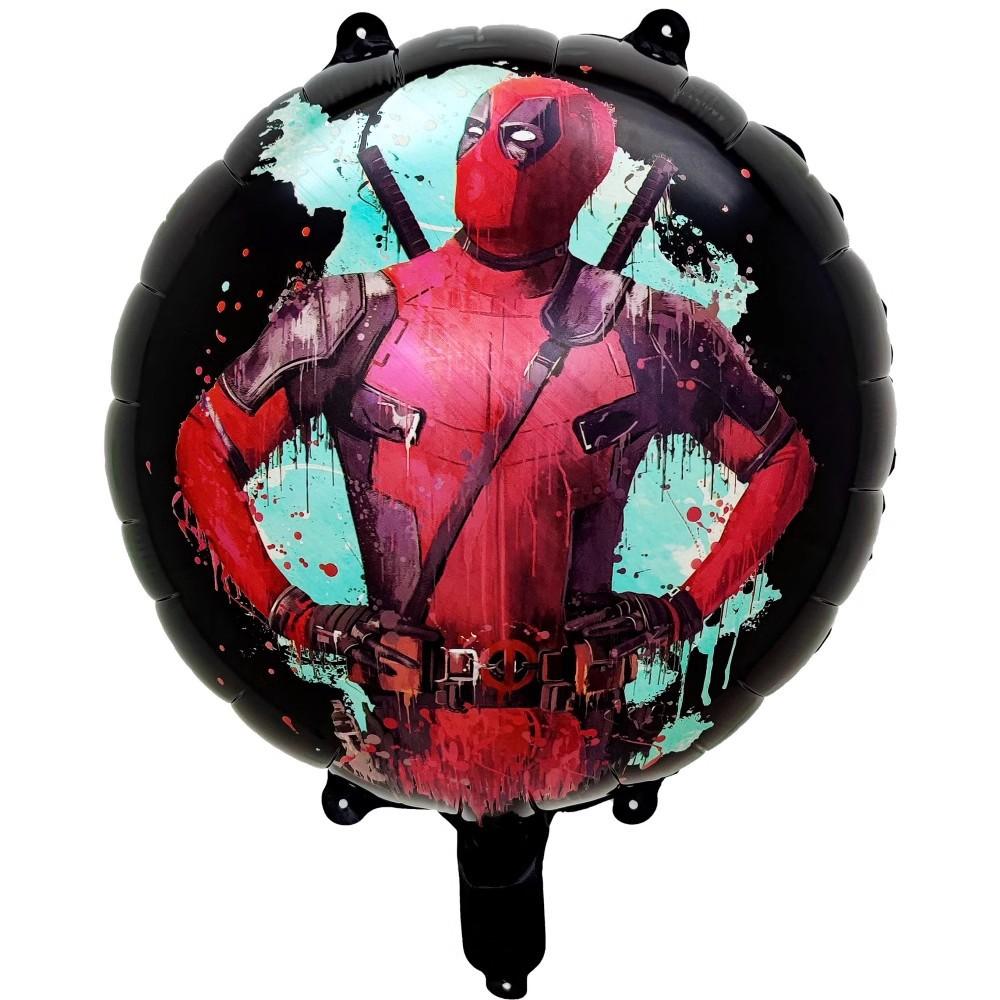 Jumping Spider-Man superhero series themed birthday party decoration arrangement aluminum film balloons