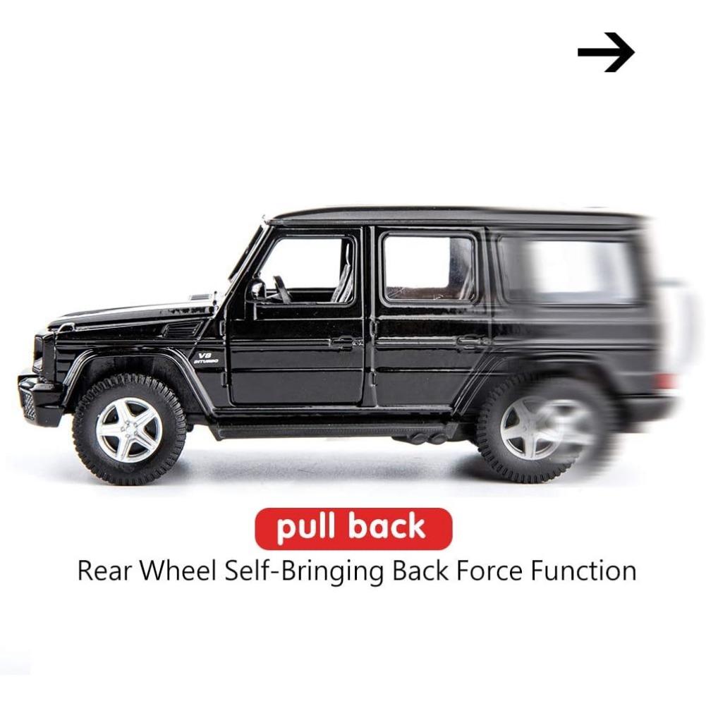1/36 Scale Benz G63 Casting Car Model, Zinc Alloy Toy Car for Kids, Pull Back Vehicles Toy Car for Toddlers Kids Boys Girls Gift