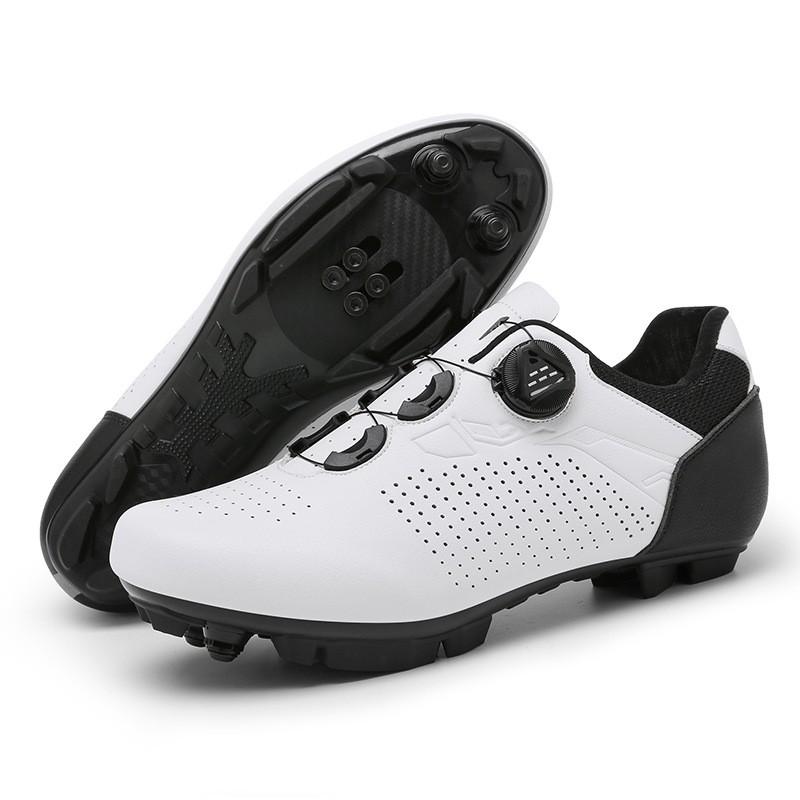 Unisex Cycling Shoes Road Mountain Bikes Breathable Supportive Clipless-Compatible Sole Options