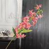 Flame Lily Artificial Flame Lily Floral Arrangement DIY Flower Simulation Flowers Realistic Plastic Fake Flowers