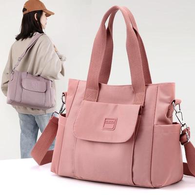 Freizeittasche Umhängetasche Große Kapazität Einfache Handtasche Pendler Damen Umhängetasche
