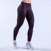 Matting Seamless Yoga Pants Three-section Waist Pleated Hip Lift Fitness Trousers Low Waist Yoga Trousers