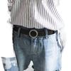 Fashionable No Hole Women's Casual Waist Belt Stylish Simple Pu Material For Everyday Use