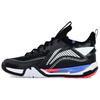 Li Ning Saga Pro 2 Pro Comfortable Mid top Badminton Shoes Unisex Black AYAT003-1