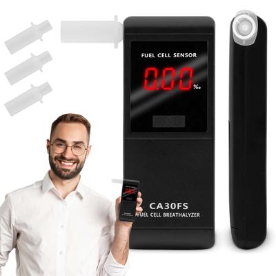 Electrochemical Breathalyzer Ca 30Fs With Mouthpieces