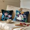 Demon Hunters ZOEY Pillowcase 45x45cm Cute Pillowcase Living Room Sofa Cushion Cover Bedroom Home Decoration Children's Gift