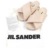 Excellent JIL SANDER cross strap slide sandals Nappa leather Women 36 J15WP0043 Used