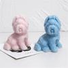 Puppy Candle Molds Lovely Dogs Silicone Mould DIY Baking Molds Craft Soap Mould