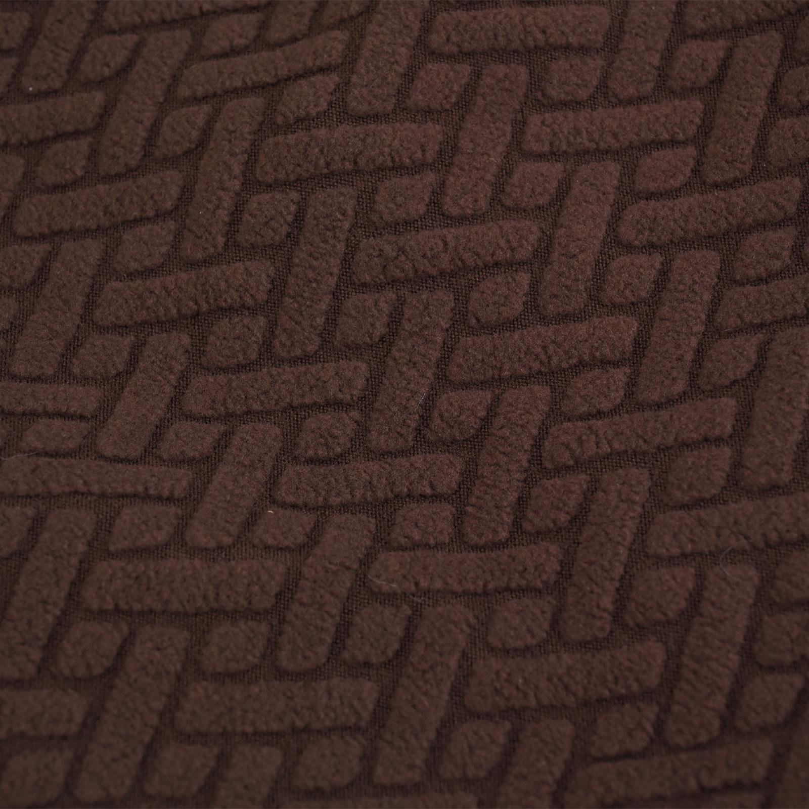 Чехол Т-образной формы Жаккардовая ткань Т-образная Жаккардовая ткань Примечания об эластичности коричневый