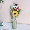 New Sunflower Bear Bouquet Dr.Bear Lovely Bear Graduation Bouquet Graduation Ceremony
