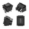 10Pcs Rocker Switches 6 Pin Plastic Button Used for Household Appliances Switch KCD4