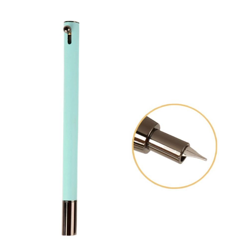 0.38mm Ink Fountain Pen Professional Retractable Fountain Pen Elegant EF Nib Pen  Stationery синий