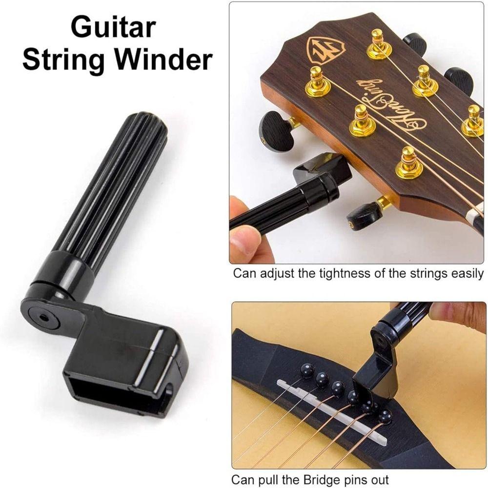 25pcs/set Professionals Guitar Maintenance Tools DIY Guitar Repairing Tool Kit  Cleaning Tool