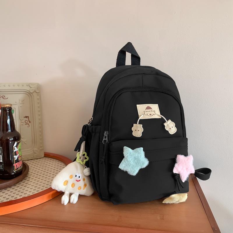 Schoolbag Japanese Ins Wind Soft Girl Cute Girl Backpack Small, College Student Lightweight Mommy Bag Backpack Small Schoolbag Female