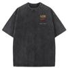 Mens Vintage Oversized Washed TShirt Cotton God Got Me Faith Casual Tee