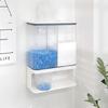 Powder Laundry Storage Box Clear Miscellaneous Grains Dispenser Suitable for Red Beans Bathroom Kitchen Food Storage Supplies