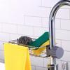 1PC Kitchen Faucet Storage Rack For Stainless Steel Sink, Household Towel Drying Rack, Hanging Basket