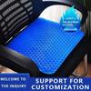 Car Seat Cushion Breathable Cool Gel Cooling Pad Universal Car Honeycomb Butt Pad Car Home Office Chair Cushion