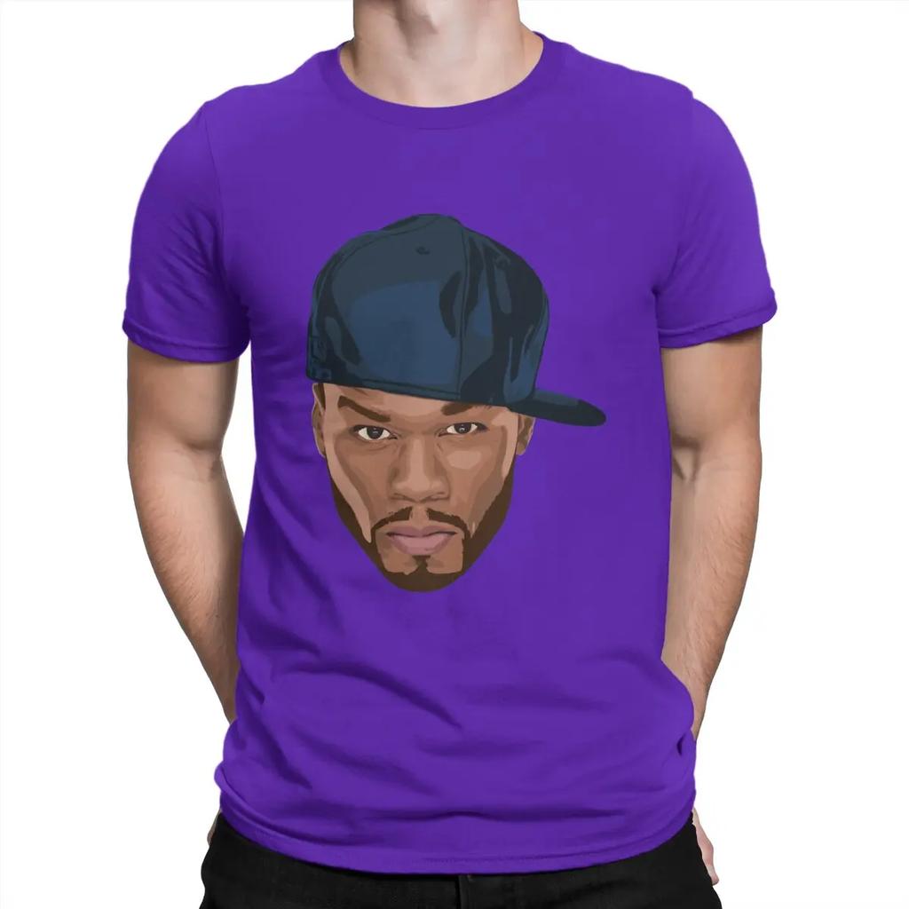 Popular American Rap Singer Unique TShirt 50 Cent Casual T Shirt Newest T-shirt For Adult Unisex
