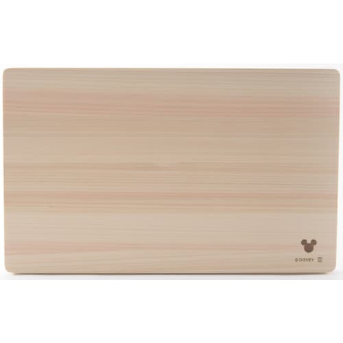 YAXEL Disney Hinoki Cutting Board (Medium) Mickey Silhouette