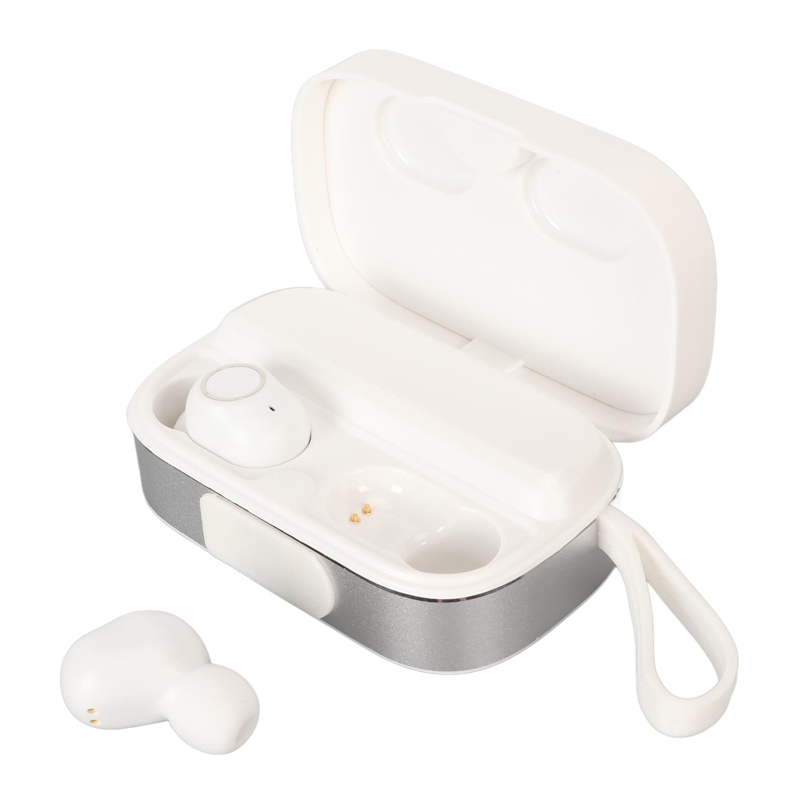 

Bluetooth-наушники, стерео, IPX7, водонепроницаемые, мощные басы, беспроводные наушники с зеркальным цифровым дисплеем белый