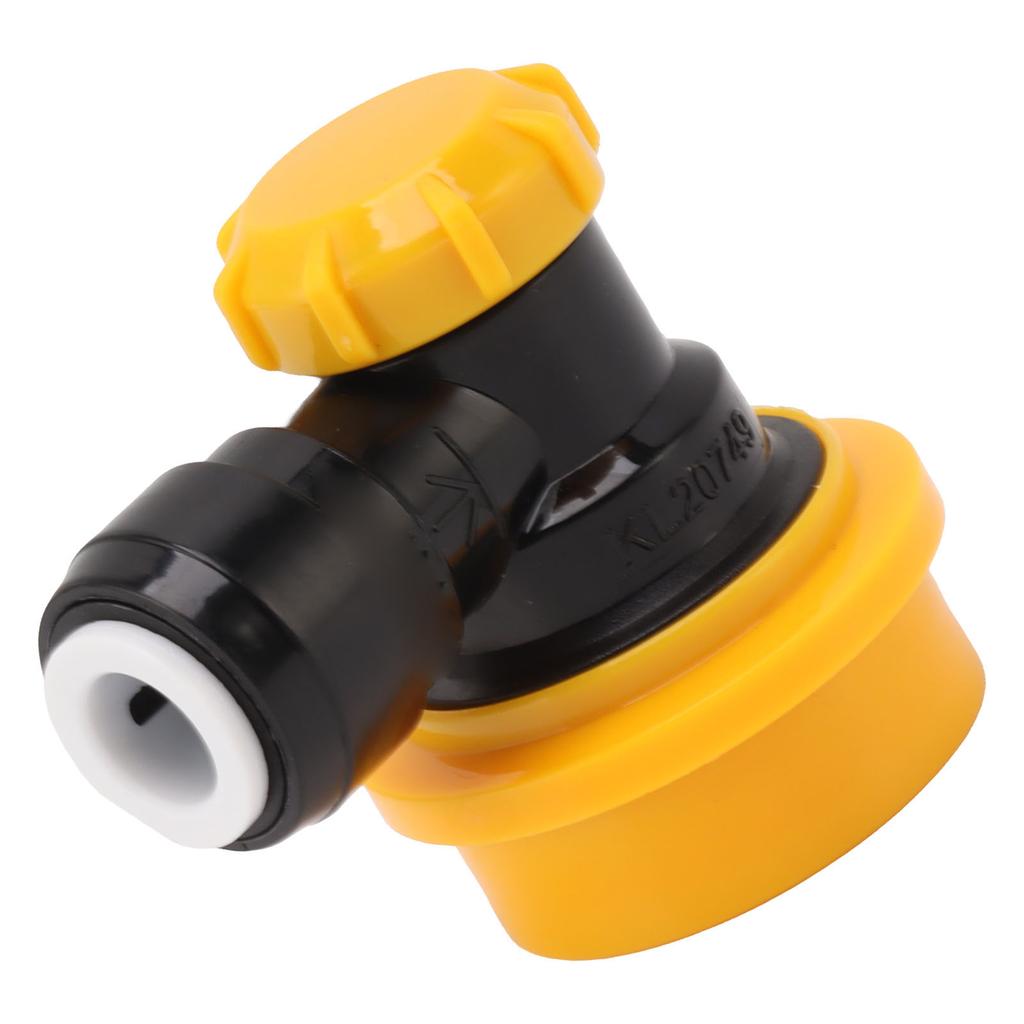 5Celsius16 Inch Double Tight Push In Quick Connector Adapter Push In Fitting   Lock Quick Disconnect