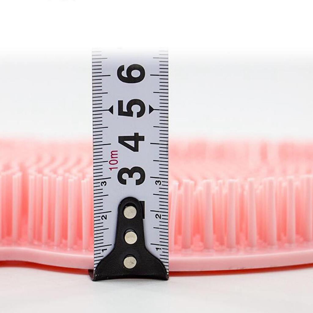 Foot Scrubber Cleaner Suction Cups Exfoliate Cleans Soothes Tired TPE Washer for Bathroom