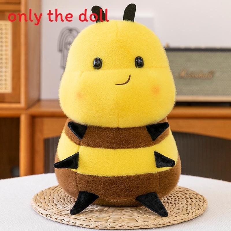 Cute Bee And Ladybug Plush Toys Soft Stuffed Animals Gift For Children