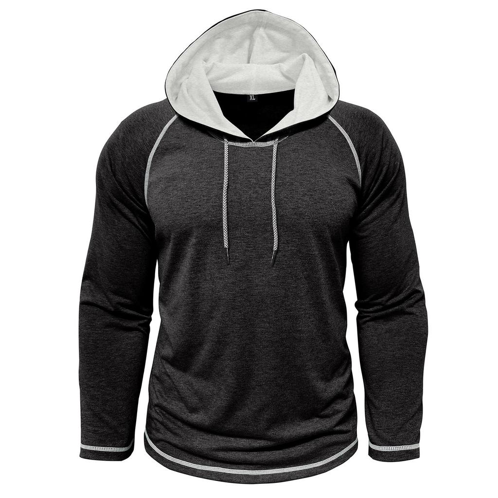 Men’s Hoodies Long Sleeves Shirts Autumn Spring Casual Tops Sportswear Sweatshirt Vintage Classic T Shirt