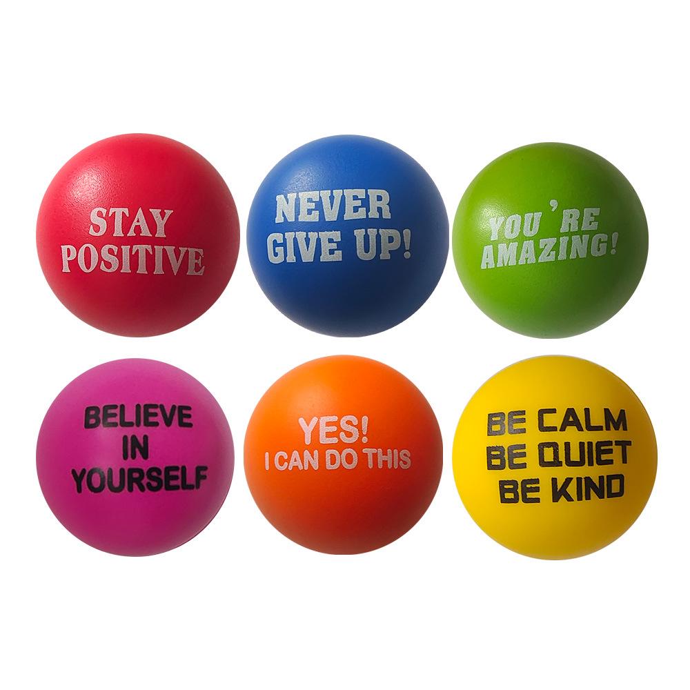 Slow Rebound Stress Relief PU Grip Strength Ball