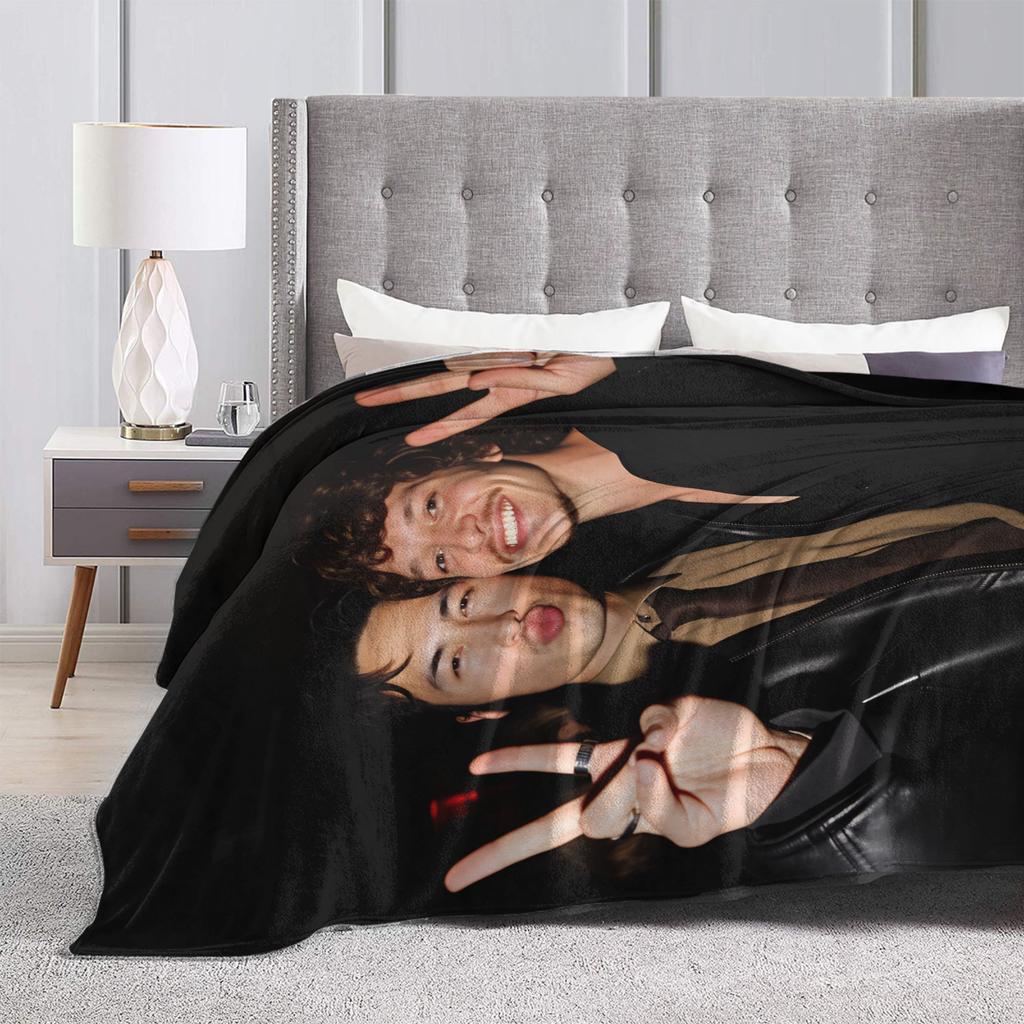 Heated Rivalry Flannel Blanket Soft Warm Bedding Throws for Bedroom Decorative Novelty Bedspread Sofa Bed Cover