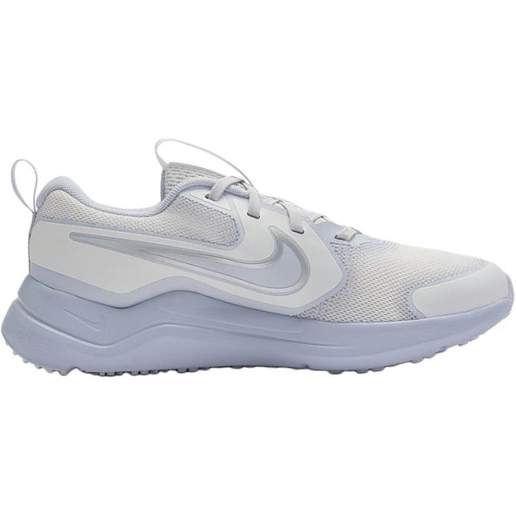 New Nike Cosmic Runner Low top Running Shoes White Blue Kids' HM4402-010