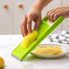 Compact Kitchen Vegetable Slicer & Grater Set: Includes Radish Grater, Potato Peeler, Salad Cutter, and Cucumber Slicer.
