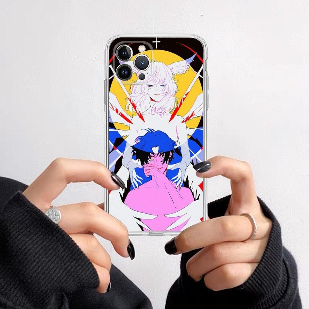 Devilman Crybaby Phone Case for iPhone 16 15 8 7 6 6S Plus X SE XR XS 14 11 12 13 Mini Pro Max Mobile Case