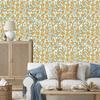 Beige, Cream and Gold Flowers Wallpaper for Living Room and Bedroom 50x1000