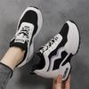 Women’s Platform Sneakers Casual Black White Height Increase Girls Sneakers Plus Size Women’s Elevator Sport Shoes