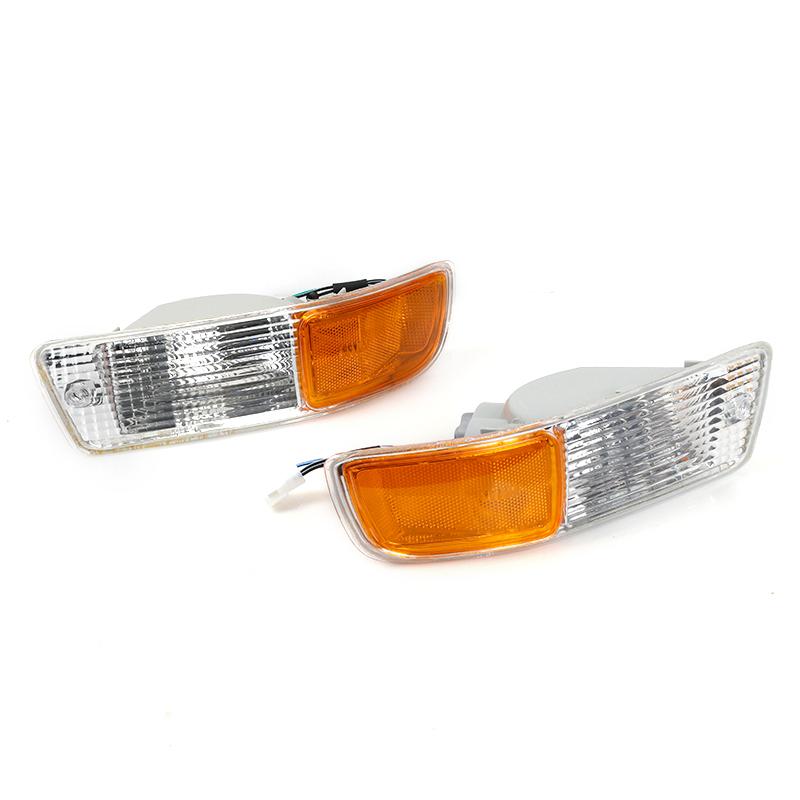 For Toyota RAV4 1998 1999 Car Front Bumper Fog Light Driving Lamp Daytime Fog Day Lamp With wire Assembly Left жёлтый