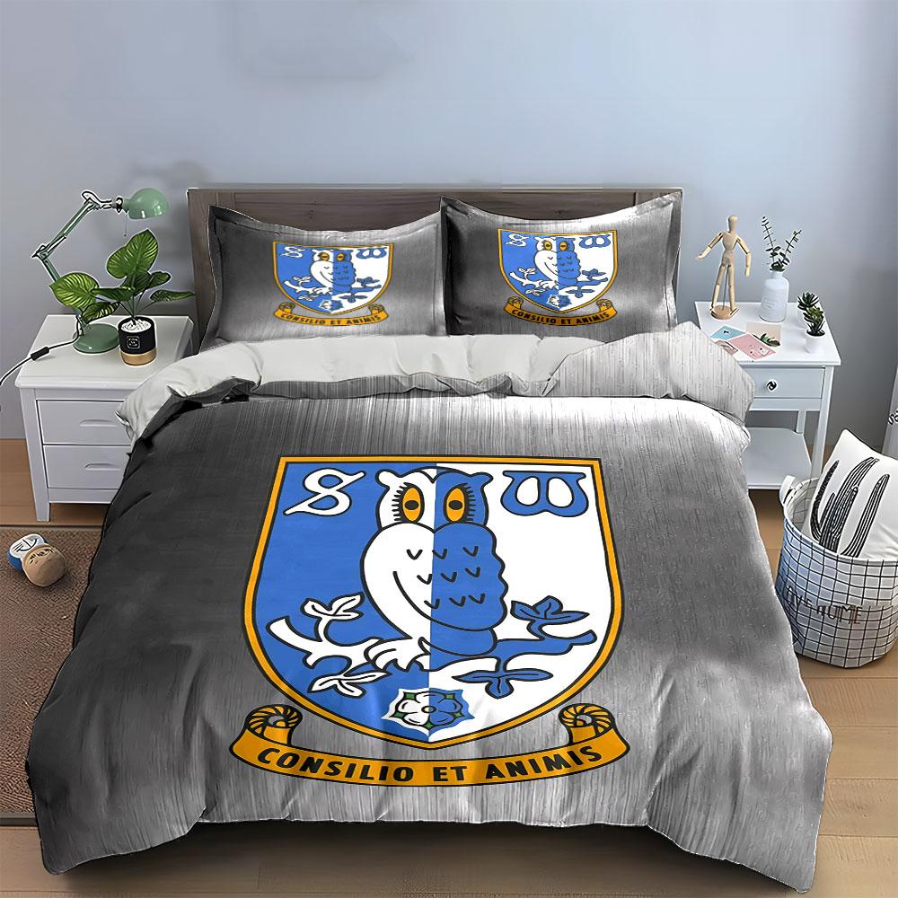 Owl Emblem Bedding Set Bedding Duvet Cover Set Duvet Cover Pillowcases  (1 * Duvet Cover 2 * Pillowcases, Without Duvet Insert)