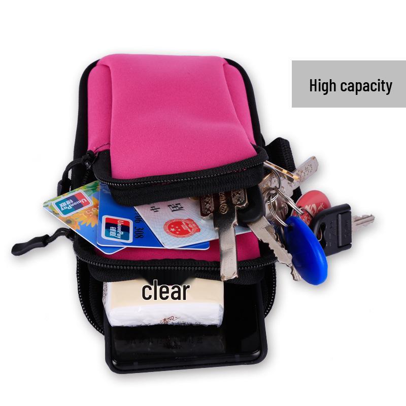 Waterproof Unisex Running Armband - Lightweight Sports Wrist Phone Pouch