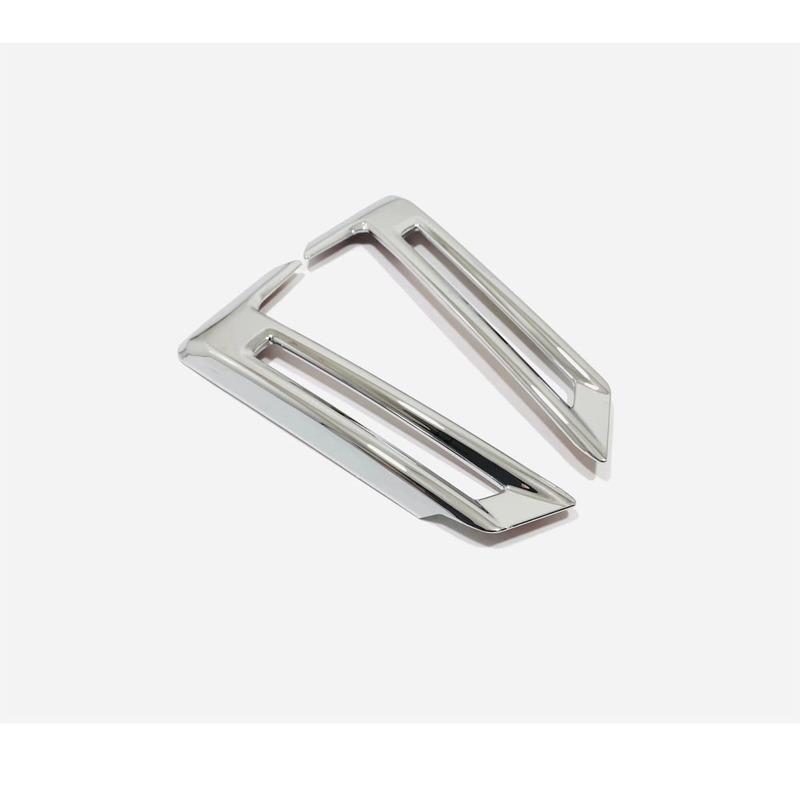 For Honda Odyssey   2024 Front Fog Light Lamp Covers Trim Frame ABS Exterior Accessories Decoration Stickers Parts 2Pcs