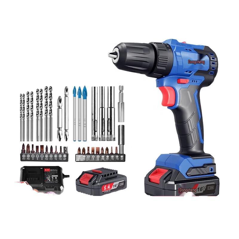 Dongcheng DCJZ24-10E Cordless Electric Drill/Screwdriver CN plug (adapter included)