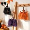 Holiday Celebration Hanging Pendants Halloween Witch Doll Ornaments, Spooky Cat Pumpkin Unique Decor Decoration for Tree, Home Party Kitchen