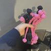 Elastic Dopamine High Ponytail Hair Tie – Thick, Knotted Rubber Band for Girls