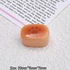 Cat Paw and Jelly Pudding Resin Accessories: Cartoon DIY Cream Glue, Hair Clips, Croc Charms, and Ornaments